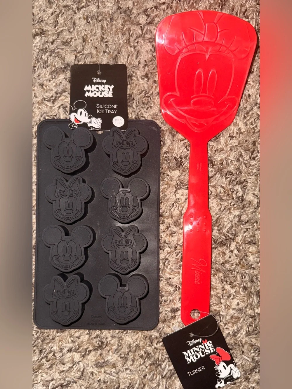 Disney Kids Minnie & Mickey Kitchen Set - Red, Black, White